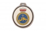 2. Medalla bañada en níquel viejo y esmaltada en 5 colores. 