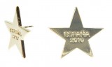 29. Pin estrella bañada en latón. 