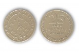 9. Medalla a dos caras, bañada en plata. 